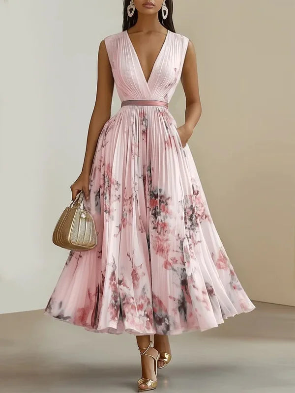 BIANCHELLA™|ABITO LUNGO ACQUERELLO