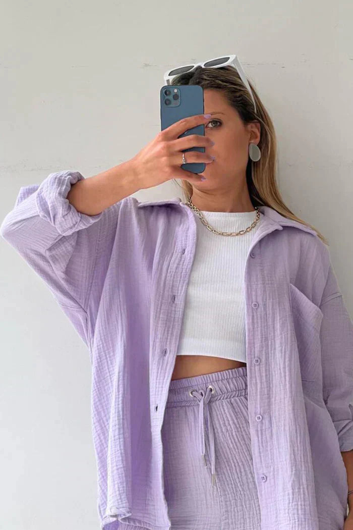 FLORIANA™|COORDINATO ESTIVO ELEGANTE